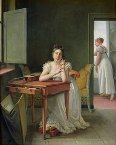 Muotokuva Marceline Desbordes-Valmore (1786-1859)